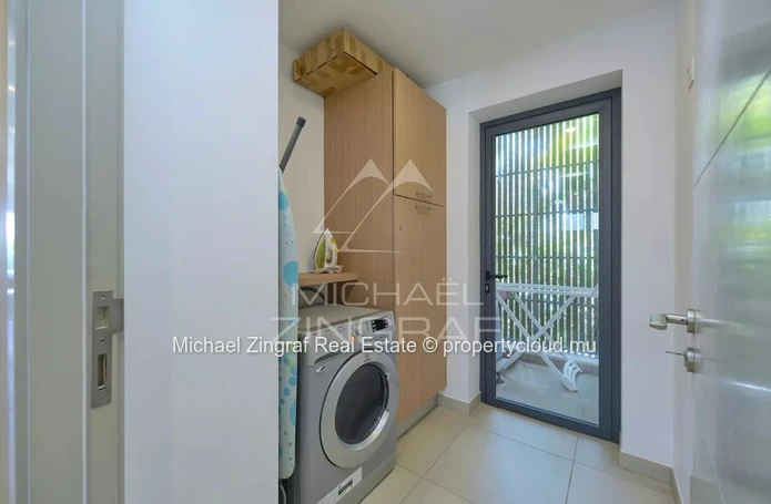 Appartement 3 chambres dans une résidence sécurisée à Pointe aux Canonniers