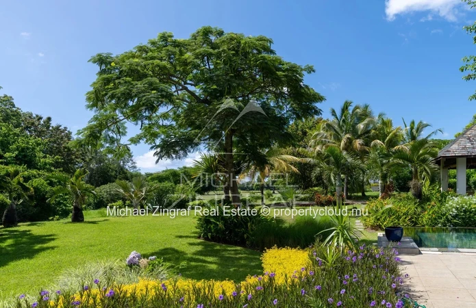 Élégante villa avec vue sur le golf au cœur de l’Anahita Estate