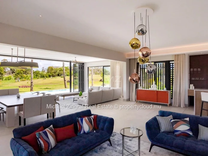 Ile Maurice - Villa contemporaine sur Golf - Beau Champ