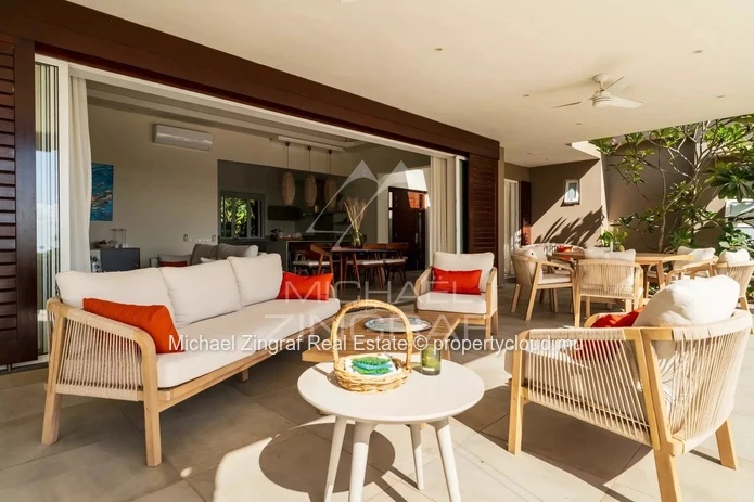 Île Maurice – Villa de plain-pied avec vue mer – Bel Ombre
