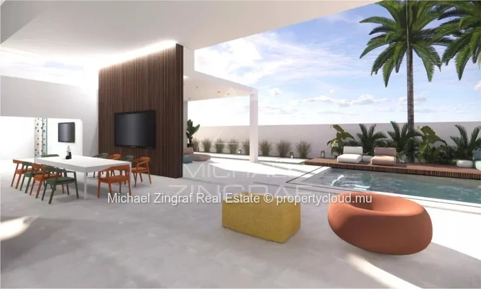 Villa 4 chambres situé à Grand Baie