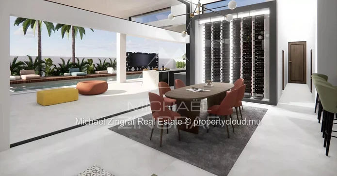 Villa 4 chambres situé à Grand Baie