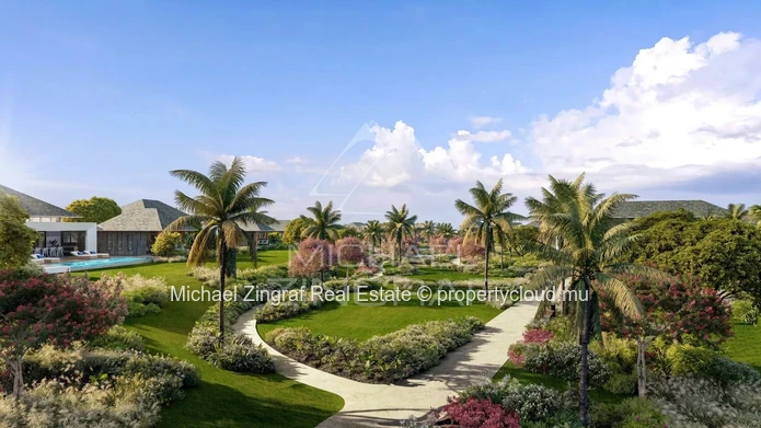 Villa Sur Golf Estate -4 chambres - Mont Choisy